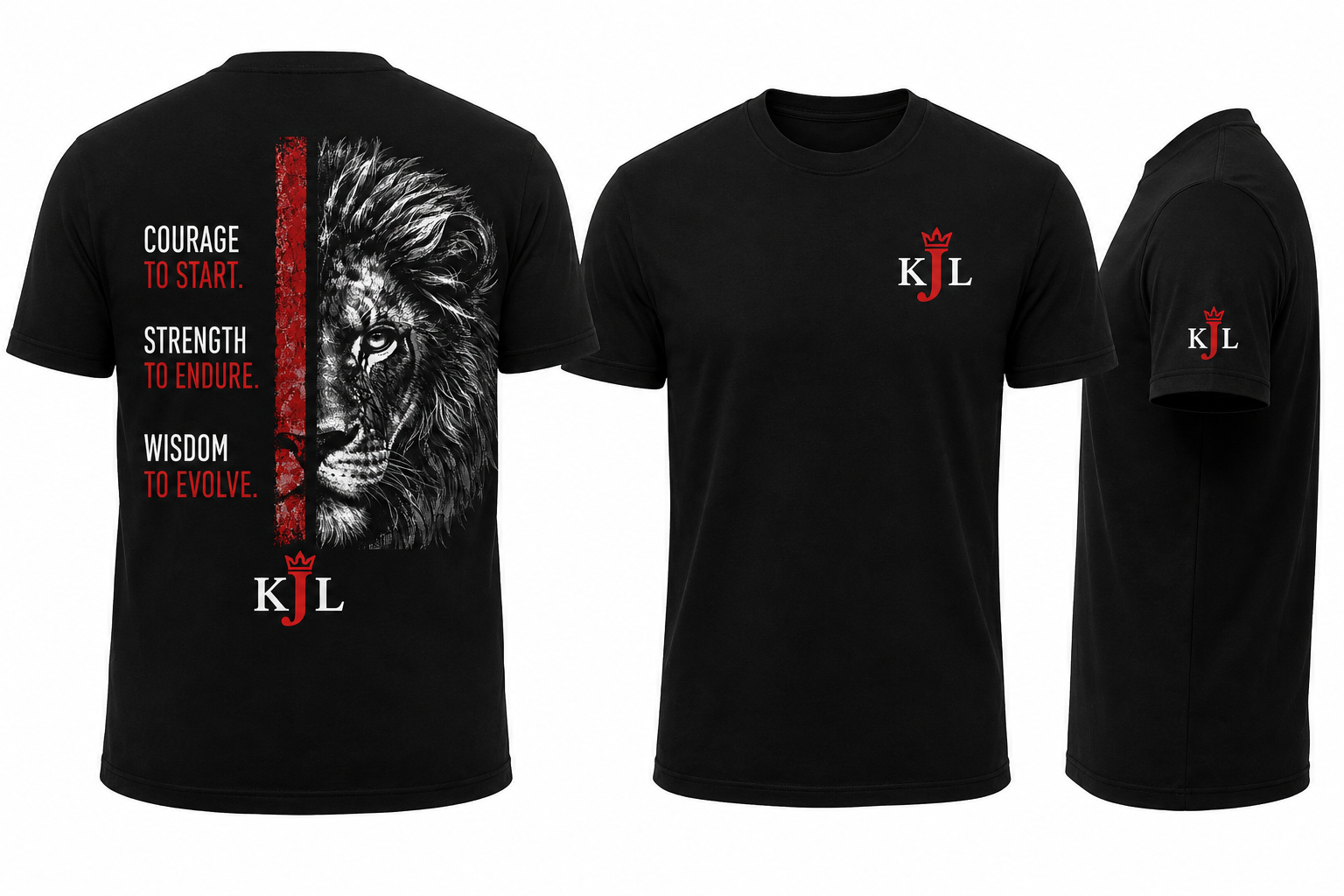Courge, Strength, & Wisdom - T-shirt